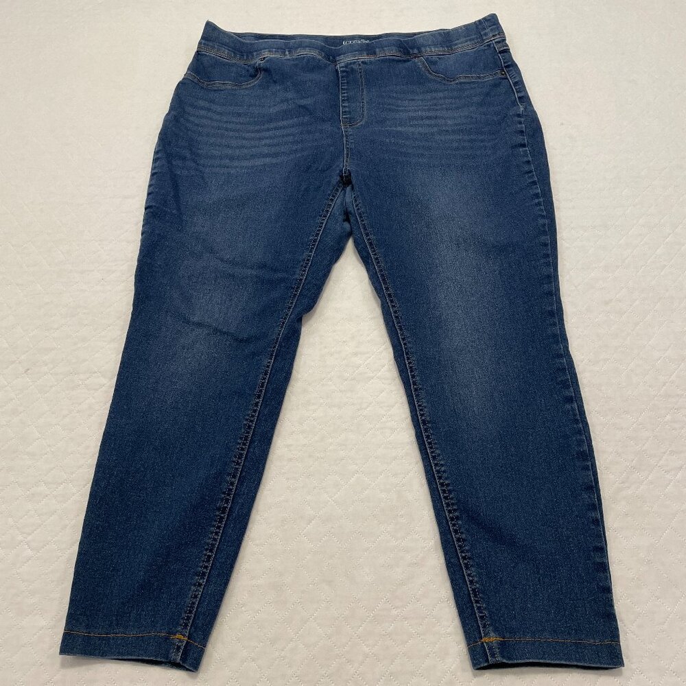 Women's Terra & Sky Slim Fit High Rise Jeans 1X (16W-18W)